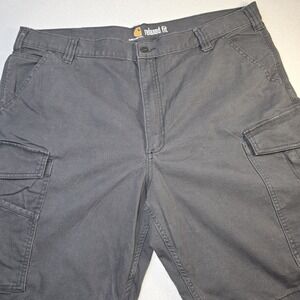 Carhartt Cargo Shorts Gray Relaxed Fit Mens Workwear Gorpcore Streetwear 40